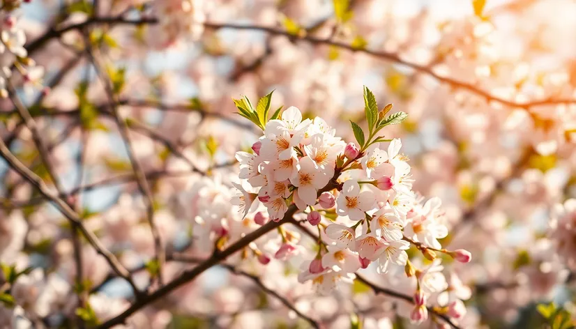 flowering almond tree