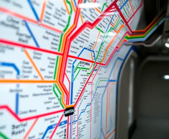 mappa metro montreal