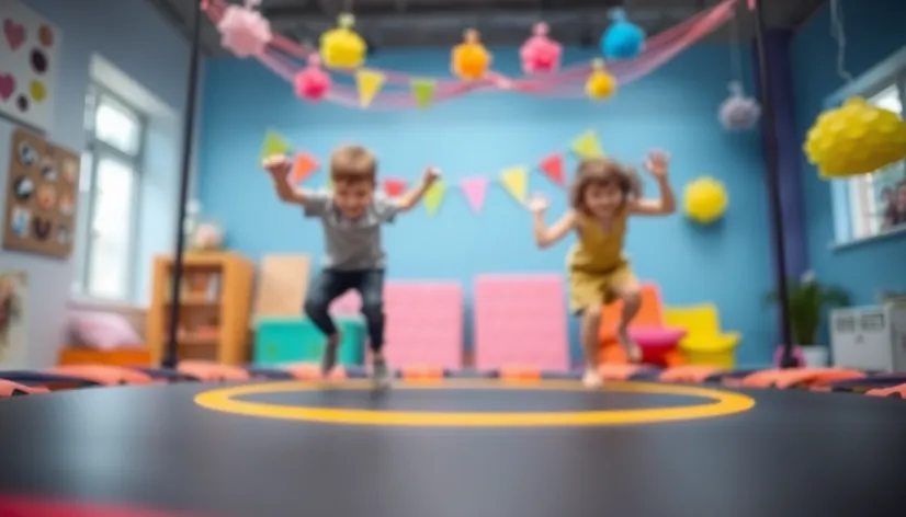 indoor trampoline for kids