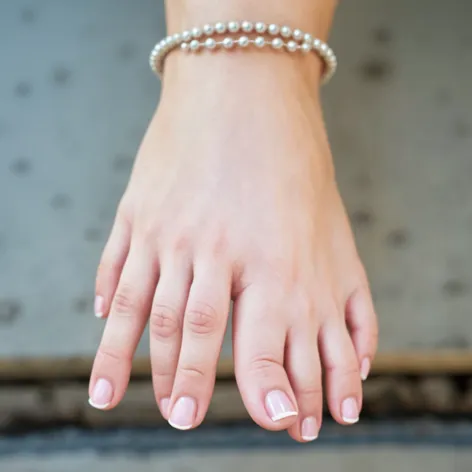 Girl feet, white young