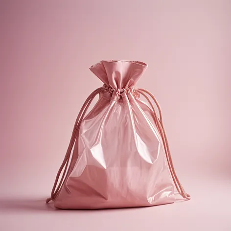 light pink broke bag