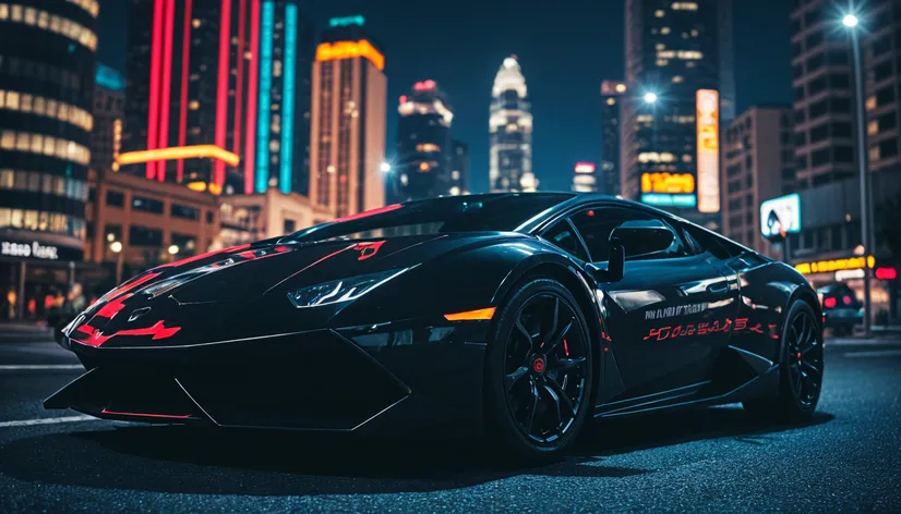 black lambo