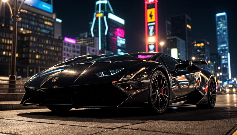 black lambo