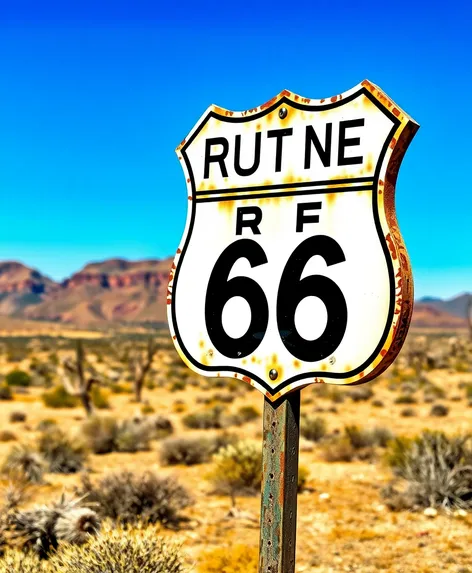 rt 66 sign