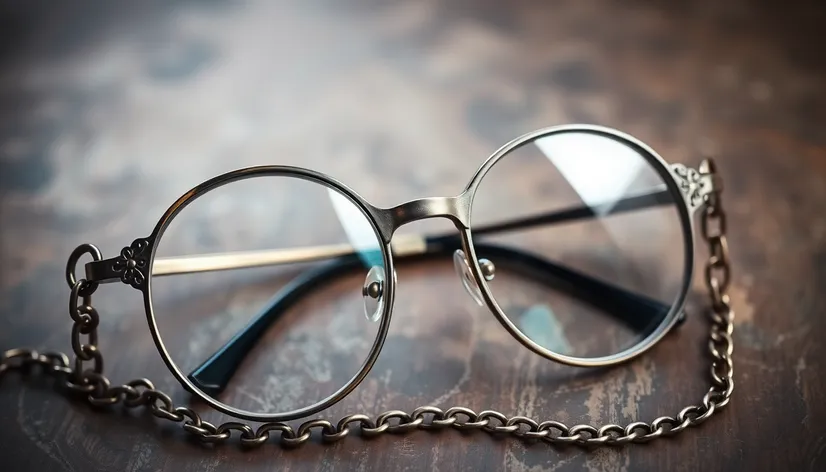 glasses with chain