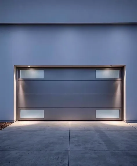 modern garage door