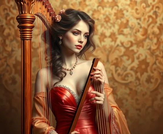 chesty harp girl