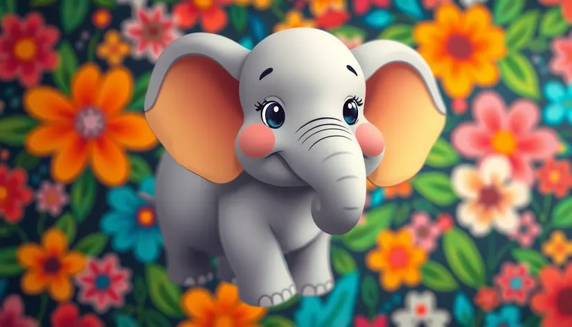 cartoon elephant clip art