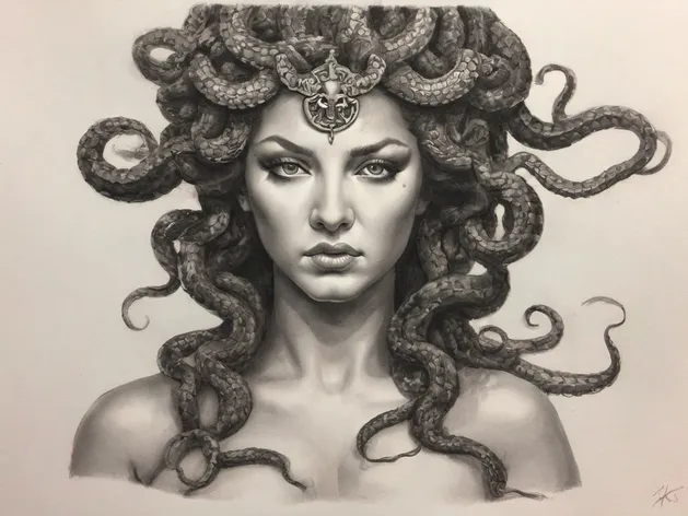 medusa drawing