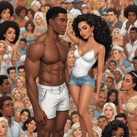 interracial cartoons