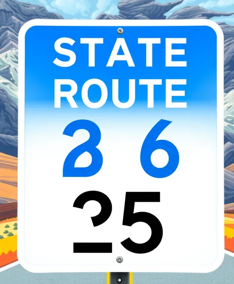 state route sign