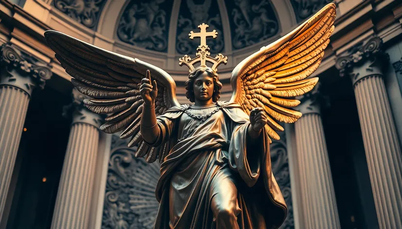 saint michael statue