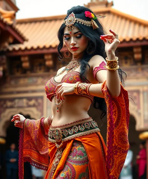 costum belly dance