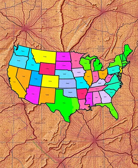 ga map with counties