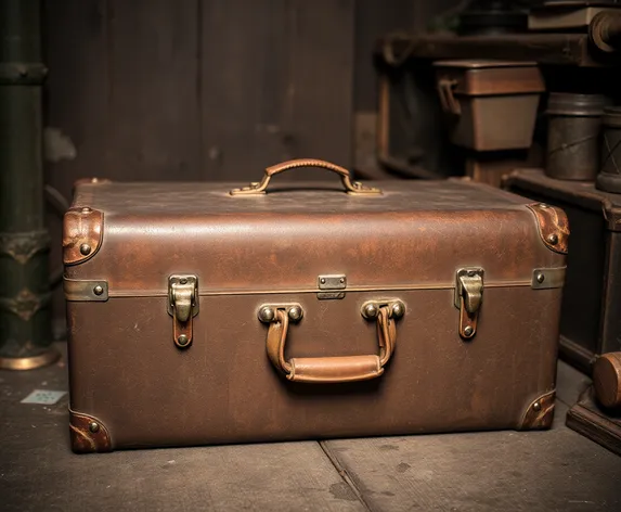 metal suitcase