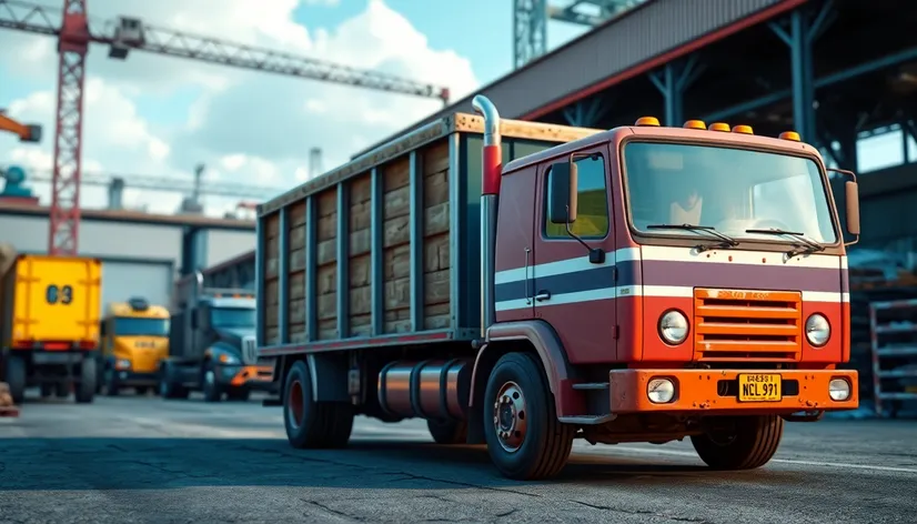 yard truck animation