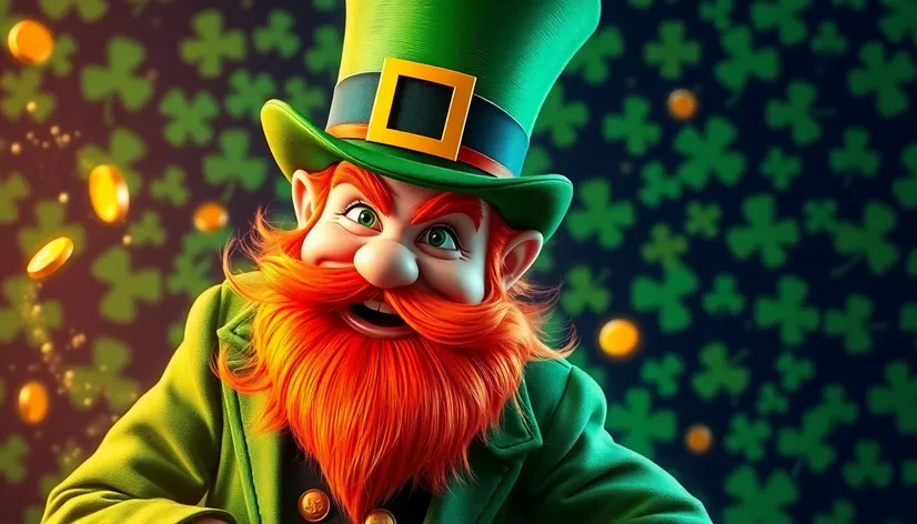 st patrick's day leprechaun