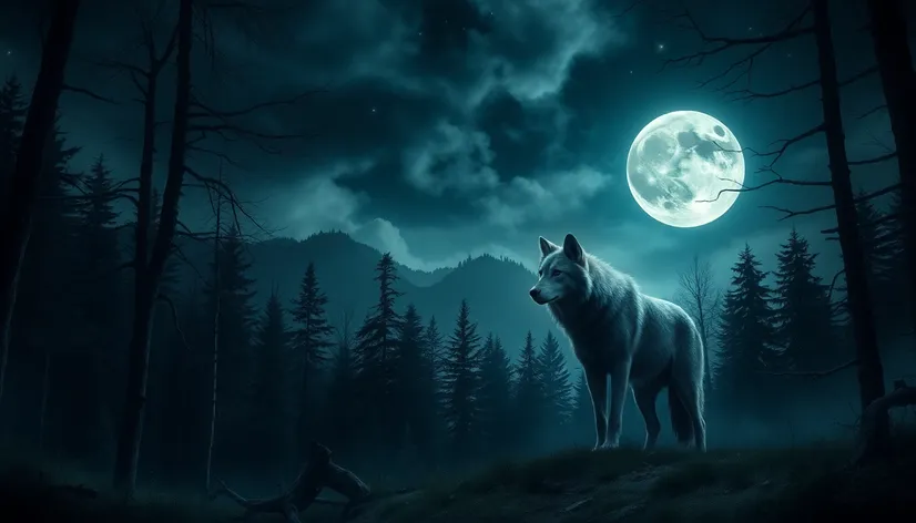 mystical wolf