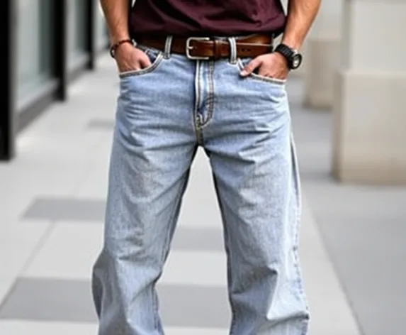 belts with baggy jeans