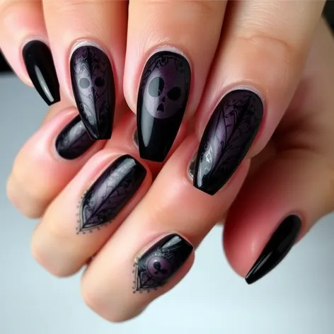 gothic nail art