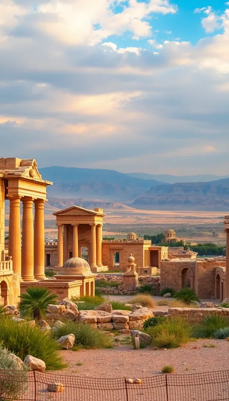 physical landmarks in syria