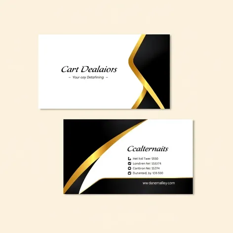 car detailing buinsess cards