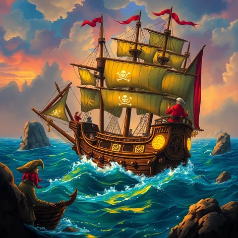 pirate ship fantasy