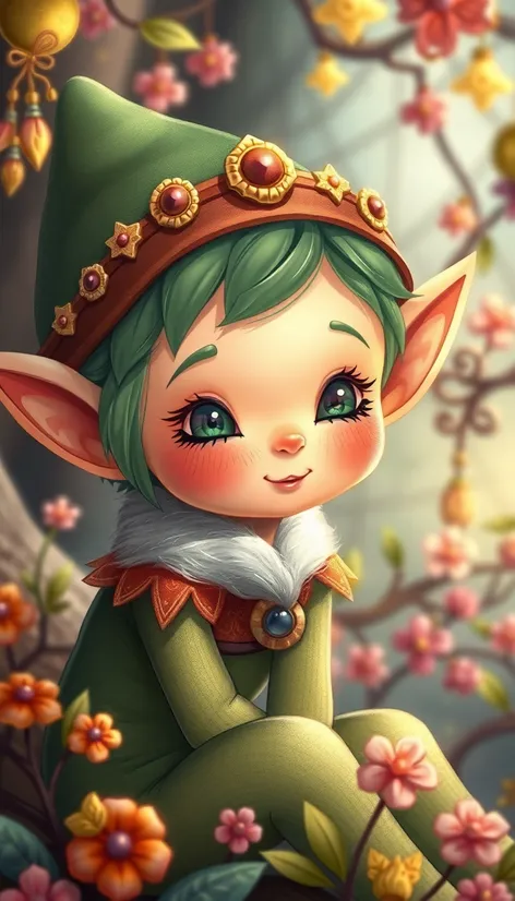 cute elf art