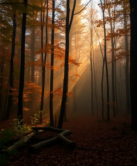 cross in the woods